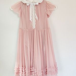 Weissman Girl's Medium Child MC Ballet or Lyrical Pink Costume Dress 10/12